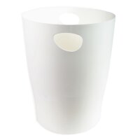 EXACOMPTA Papierkorb ECOBIN, 15 Liter, weiss