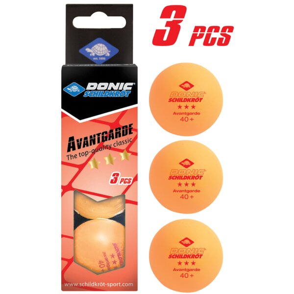 DONIC SCHILDKRÖT Balle de tennis de table Avantgarde 3*