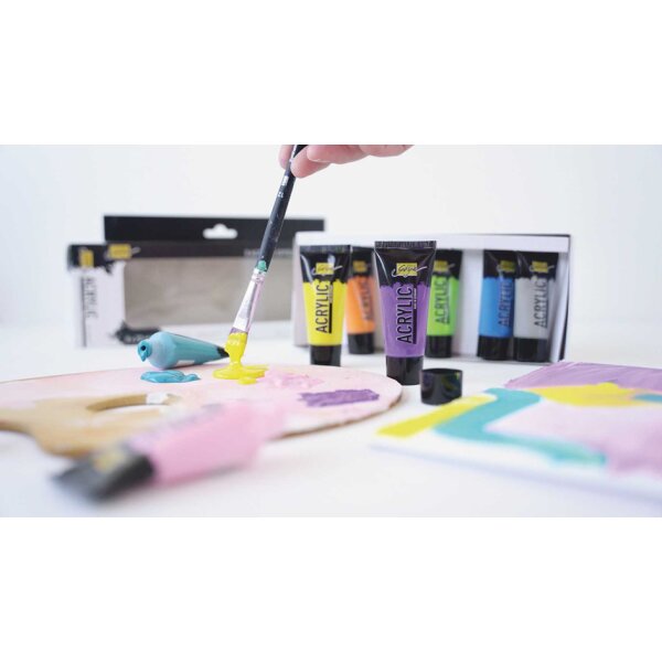 KREUL Peinture acrylique SOLO Goya Acrylic, 20 ml, set de 8