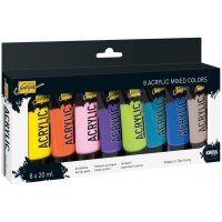 KREUL Peinture acrylique SOLO Goya Acrylic, 20 ml, set de 8