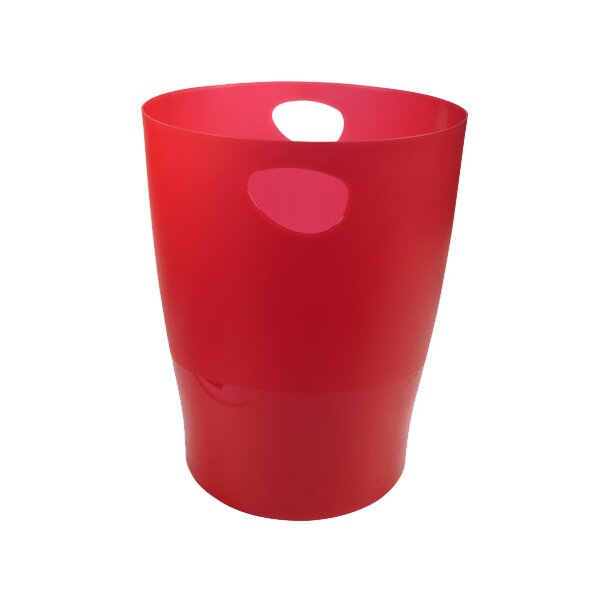 EXACOMPTA Papierkorb ECOBIN, 15 Liter, karminrot