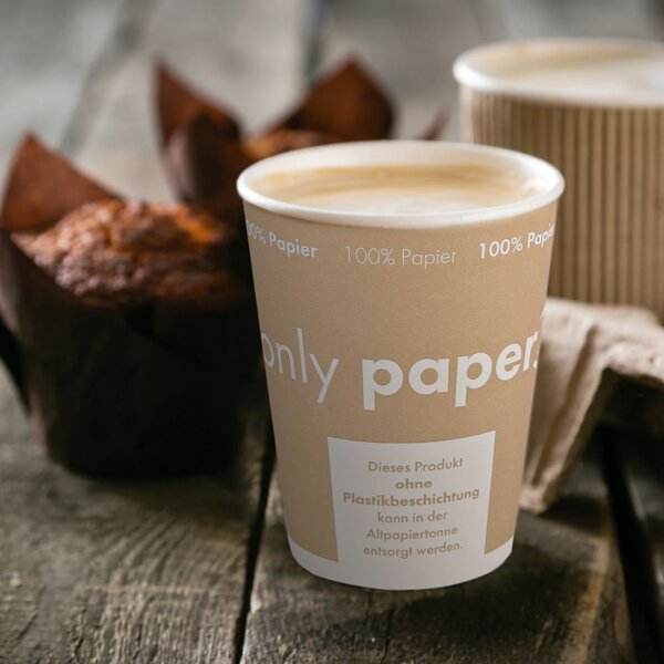 NATURE Star Gobelet pour café en papier dur Only Paper