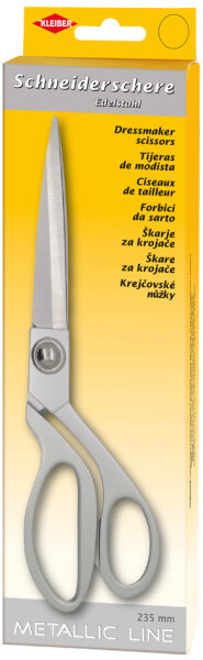 KLEIBER Ciseaux de tailleur Metallic Line, 235 mm, argent