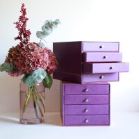 RHODIA Schubladenbox RHODIARAMA, 4 Schübe, taupe