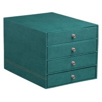 RHODIA Schubladenbox RHODIARAMA, 4 Schübe, nachtblau