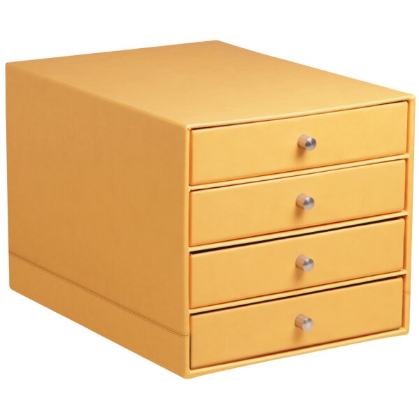 RHODIA Schubladenbox RHODIARAMA, 4 Schübe, mohnrot