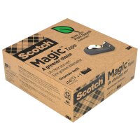 Scotch Tischabroller C38, inkl. 3 Rollen Klebefilm, schwarz
