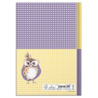 RNK Verlag Notizbuch "Eule", DIN A5, 96 Blatt,...