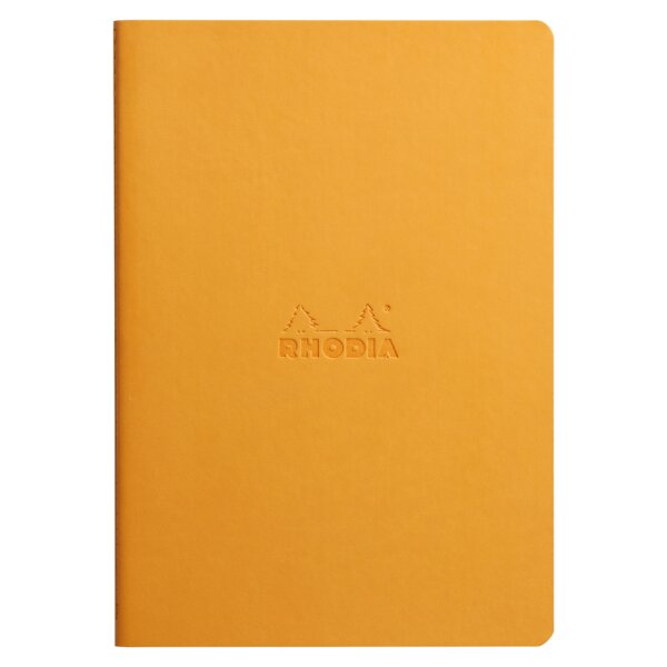 RHODIA Carnet piqûre textile RHODIARAMA, A5, ligné