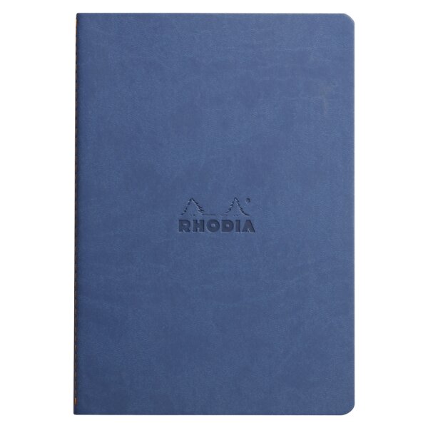 RHODIA Carnet piqûre textile RHODIARAMA, A5, ligné