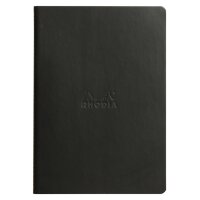 RHODIA Carnet piqûre textile RHODIARAMA, A5, ligné
