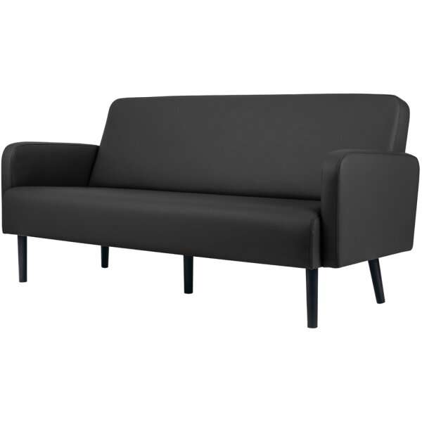 PAPERFLOW Canapé 3 places LISBOA, habillage simili cuir