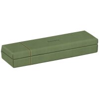 RHODIA Plumier, en simili cuir, sauge