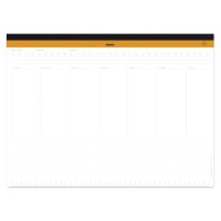 RHODIA Sous-main semainier non daté RHODIATIME, A3+