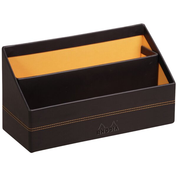 RHODIA Briefhalter RHODIARAMA, 2 Fächer, titan