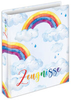 RNK Verlag Zeugnisringbuch "Rainbow", DIN A4,...
