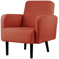 PAPERFLOW Fauteuil LISBOA, habillage en tissu, safran