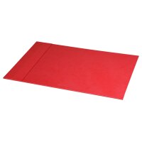 RHODIA Sous-main, en similicuir, coquelicot