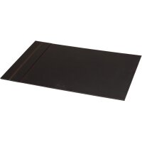 RHODIA Sous-main, en similicuir, coquelicot