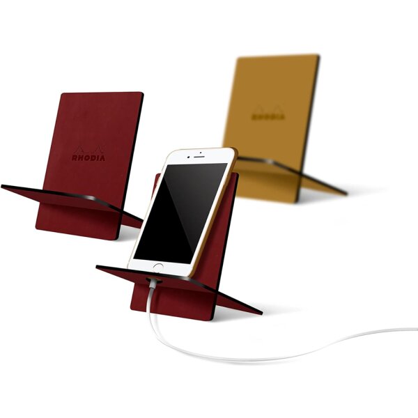 RHODIA Support pour t&eacute;l&eacute;phone mobile RHODIACTIVE, noir