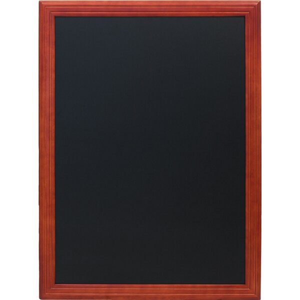 Securit Ardoise murale UNIVERSAL, avec cadre en bois, hêtre