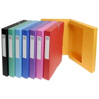 EXACOMPTA Boîte de classement, A4, dos 80 mm, assorti