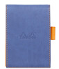 RHODIA Notizblock No. 12, 84 x 130 mm, liniert, saphirblau