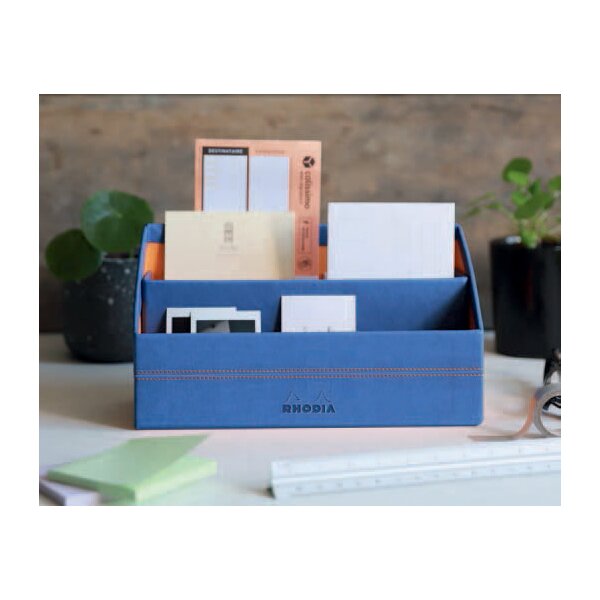 RHODIA Briefhalter RHODIARAMA, 2 Fächer, pfaugrün
