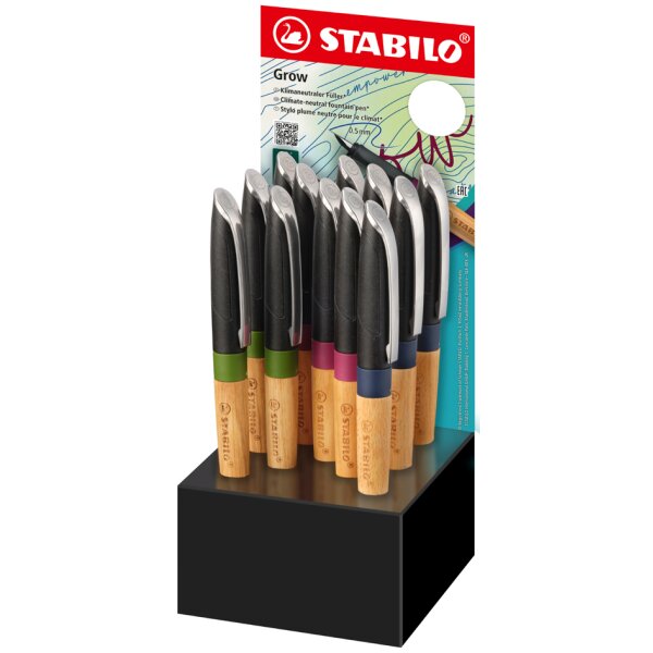 STABILO Füllhalter Grow, 12er Display