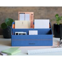 RHODIA Porte-courrier, en simili cuir, lie de vin