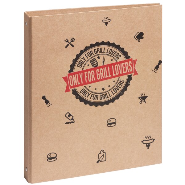 PAGNA Rezepte-Ringbuch "BBQ", DIN A4, 4-Ring + Register