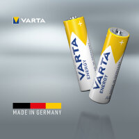 VARTA Pile alcaline Energy, Micro (AAA/LR3), par 8