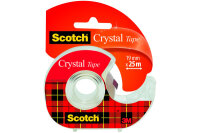 SCOTCH Magic Tape Crystal 19mmx25m 6-1925D kristallklar,...