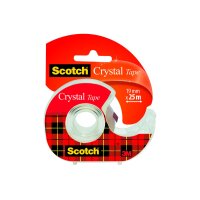 SCOTCH Magic Tape Crystal 19mmx25m 6-1925D kristallklar,...