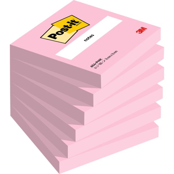 Post-it Haftnotizen notes, 76 x 76 mm, orange