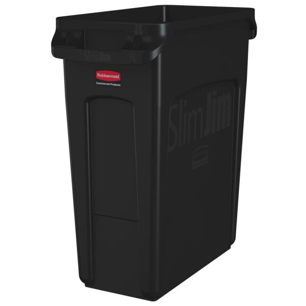 Rubbermaid Deckel Slim Jim für Papier, blau