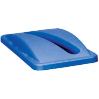 Rubbermaid Deckel Slim Jim für Papier, blau