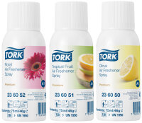 TORK Spray désodorisant Senteur agrumes, 75 ml