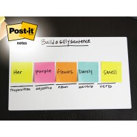 Post-it Bloc-note adhésif, 127 x 76 mm, vert