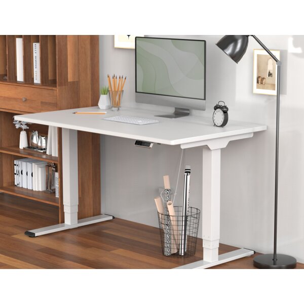 DIGITUS Piètement de table réglable en hauteur, noir