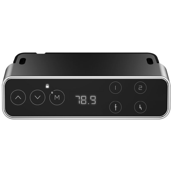 DIGITUS Piètement de table réglable en hauteur, noir