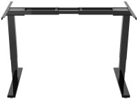 DIGITUS Piètement de table réglable en hauteur, noir