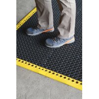 miltex Eckstück Yoga Grip Ultra, 60 x 60 mm, schwarz
