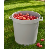 orthex Couvercle pour baquet de jardin 80 litres, gris foncé