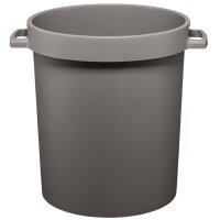 orthex Couvercle pour baquet de jardin 80 litres, gris foncé
