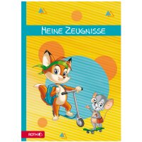 ROTH Zeugnismappe Fredo & Fitzi, DIN A4, mit Design