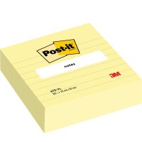 Post-it Bloc-note adhésif, 101 x 101 mm,...