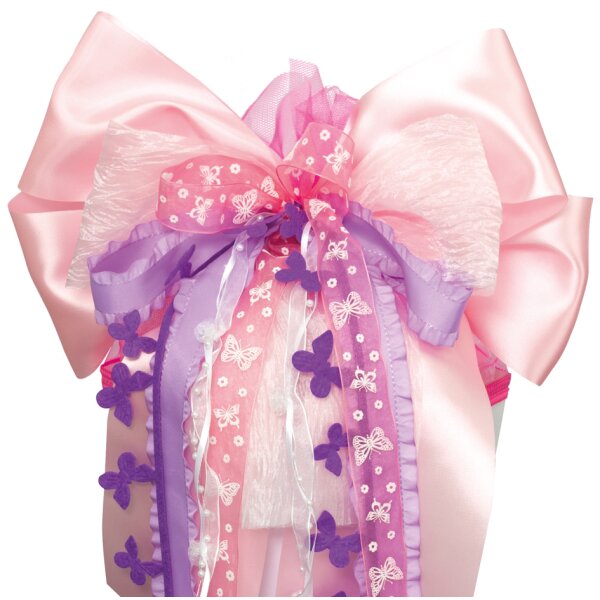 ROTH XXL-Schultütenschleife "Purple Blooming", lila pink