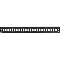 LogiLink Frontblende für 19" Spleissbox, 24...