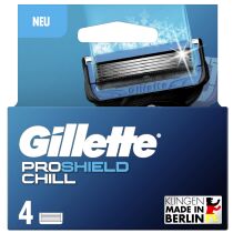 Gillette Ersatzklingen Proshield Chill, 4er Pack